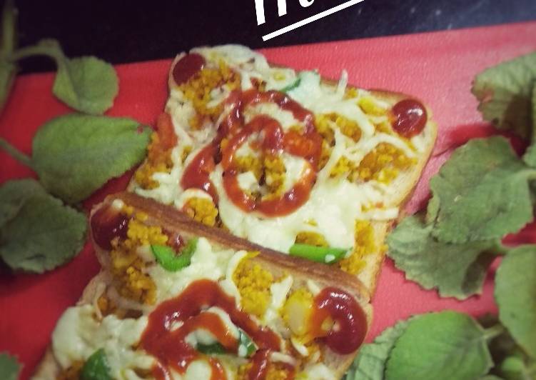 Recipe of Ultimate Bread pizza
