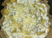Una foto de gnocchi air fryer