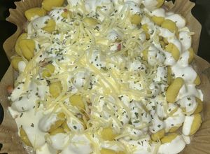 Foto principal de Ñoquis a la Carbonara (Air Fryer)