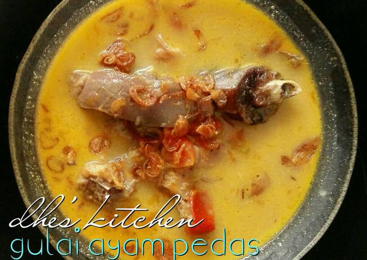 Gulai ayam pedas