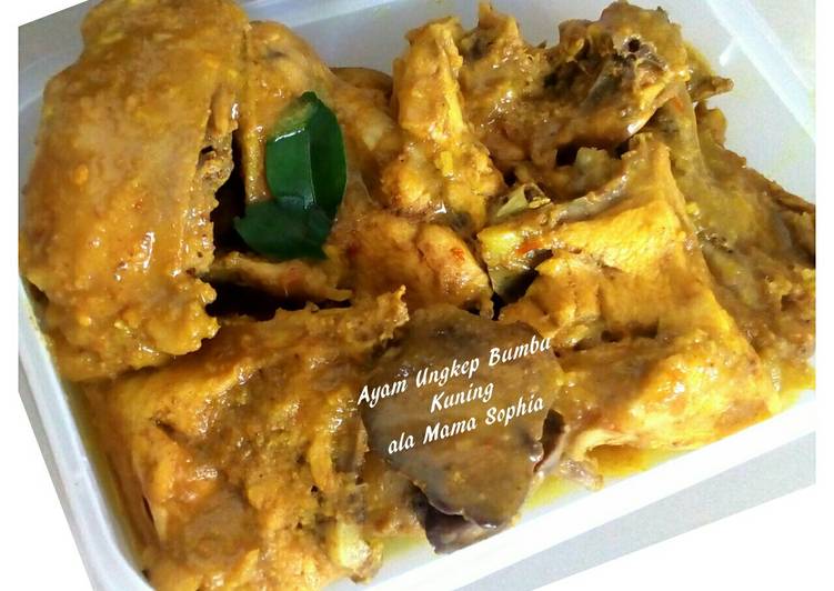 Bagaimana Membuat Ayam Ungkep Bumbu Kuning, Bisa Manjain Lidah