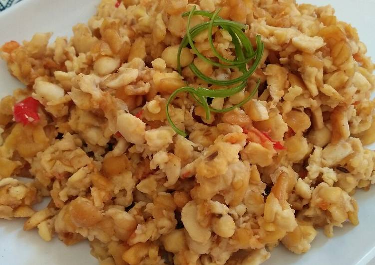 Resep Sambal Tempe Penyet Simple Anti Gagal