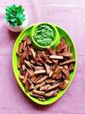 Jimikand Chips/Fries. Healthy and Fasting Special
