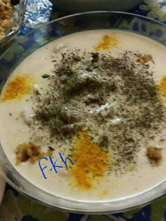 صورة لوصفة شيش برك باللبن