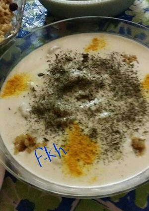 صورة لوصفة شيش برك باللبن