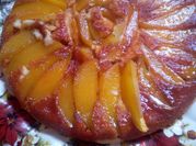 Una foto de torta de mango