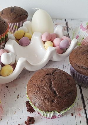 Kakaós muffin recept fotója