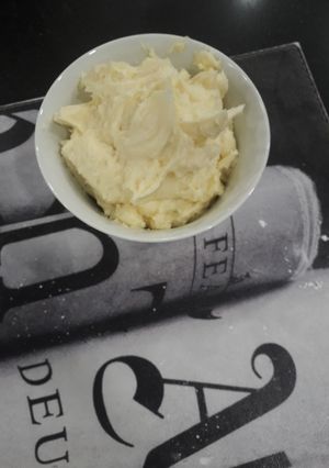 Una foto de Buttercream para torta