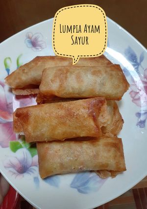Foto resep Lumpia Isi Ayam & Sayur