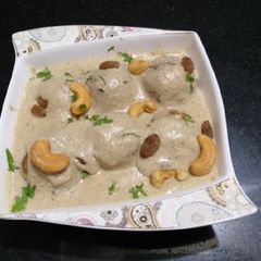 A picture of Delicious Malai Kofta.