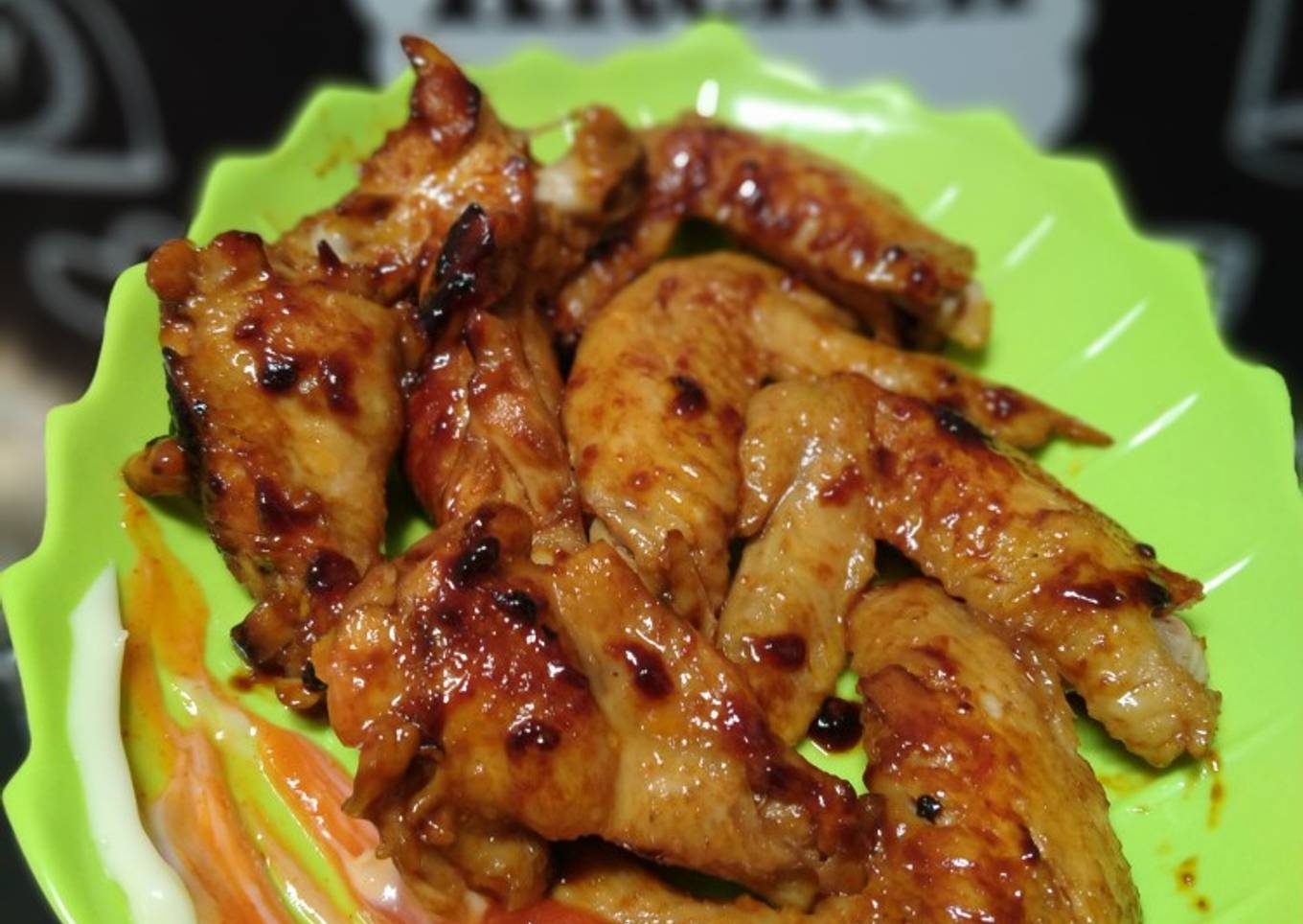 Ayam panggang teflon ter simpelll enak lezat nagih