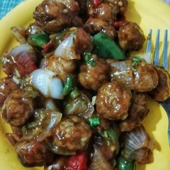 A picture of Soya manchurian.