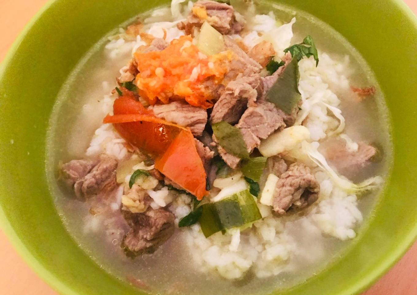 Soto Daging Sapi Sederhana