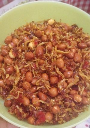 Foto resep Sambal teri kacang