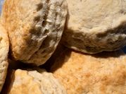 A picture of homemade biscuits
