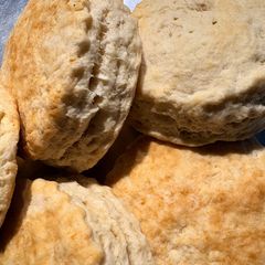 A picture of Country style Homemade Biscuits.