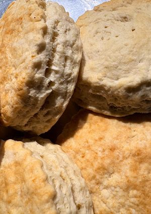 A picture of Country style Homemade Biscuits.