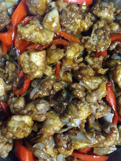 Una foto de Pollo frito estilo chino