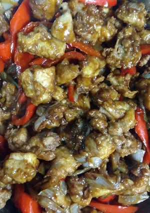Una foto de Pollo frito estilo chino