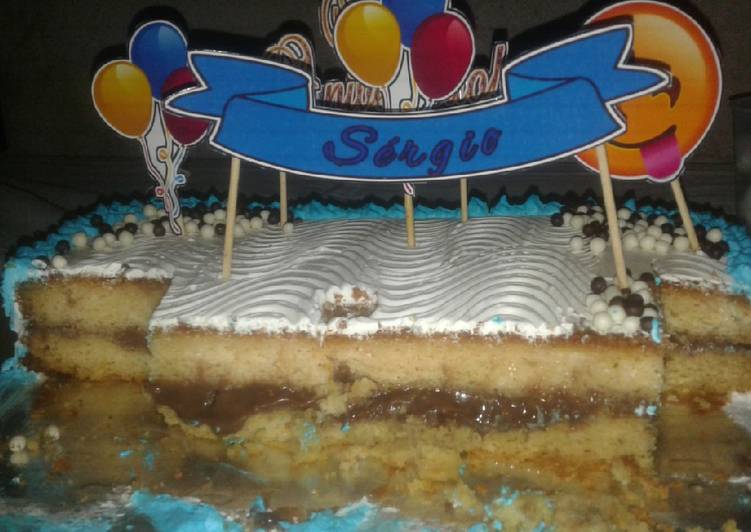 Recheio de chocolate pra bolo 😋