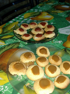 Una foto de Pepas de dulce de leche y mermelada de guayaba