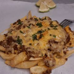 A picture of Loaded Fries.