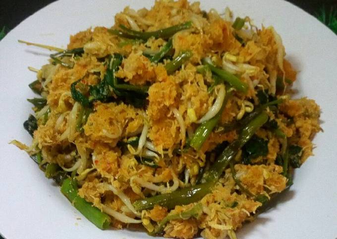 Resep: #17 Urap Kangkung Toge Ekonomis Untuk Dijual