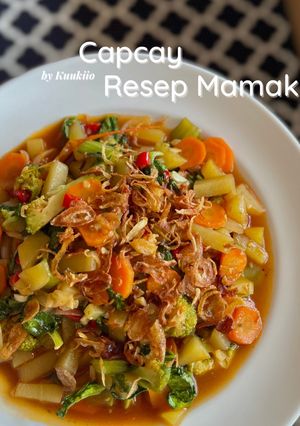 Foto resep [Eps. 48] Capcay Resep Mamak 🥦🥔🥕