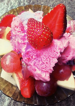 Foto resep Berry Ice Cream