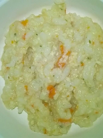 Langkah Gampang Menyiapkan Resep Day. 67 Bubur Ayam Wortel (8 month+) yang Lezat Anti Ribet, Lezat