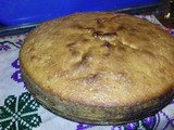 Bizcochuelo casero esponjoso con frutos secos