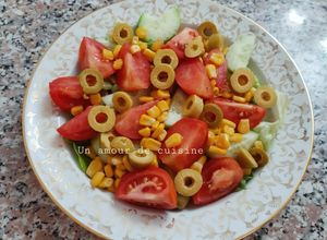 Une photo de Salade fraîcheur en couleur 🥗