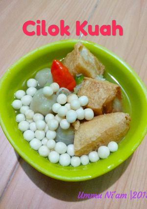 Foto resep Cilok Kuah