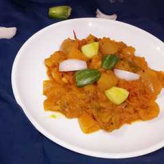 परवल दो प्याज़ा (Parwal Do Payaza ki recipe in Hindi)-レシピのメイン写真
