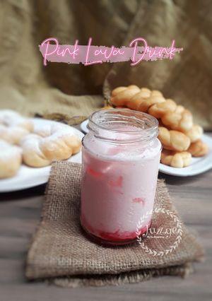 Foto resep 172. PINK LAVA DRINK