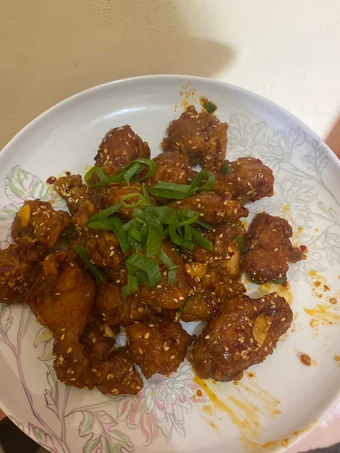 Langkah Mudah untuk Membikin Resep Korean honey butter chicken yang Lezat Anti Ribet, Lezat