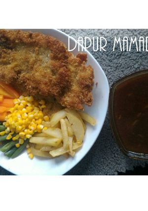 Foto resep Chiken katsu saus teriyaki