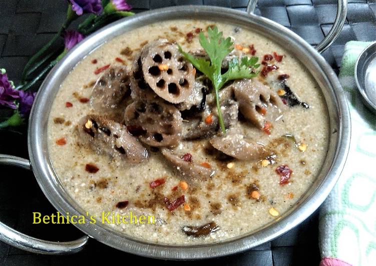 How to Make Quick Nadru Yakhni