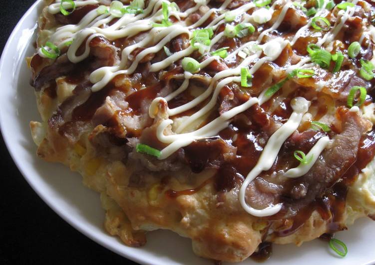 Oven-baked Cauliflower Okonomiyaki