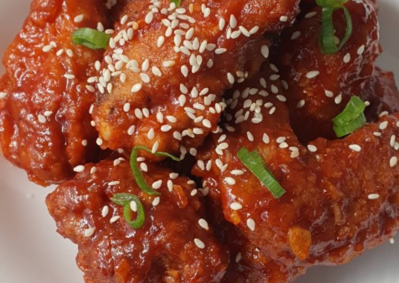Korean fried chicken