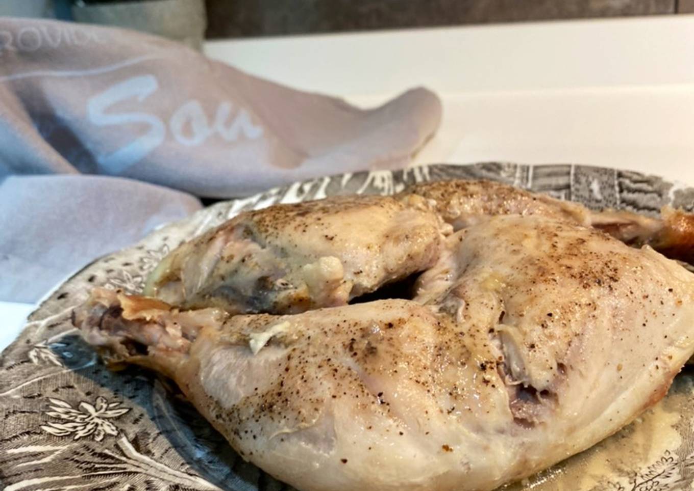 Pollo al horno sabroso bajo en calorías 🍗