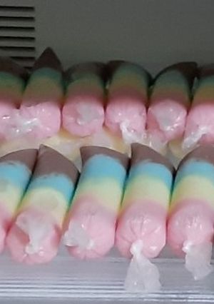 Foto resep Es Lilin Pelangi