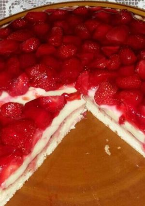 Retró gyümölcstorta recept fotója