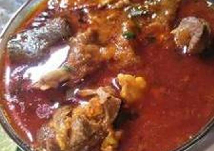 Delicious Mutton curry