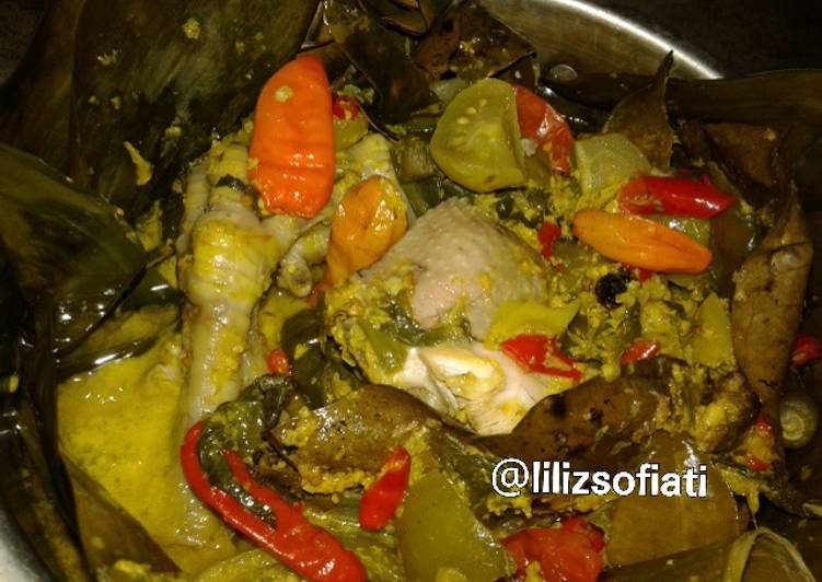 Resep Garang Asem Ayam Kemangi Santan Oleh Liliz Sofiati