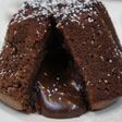 Volcán de chocolate