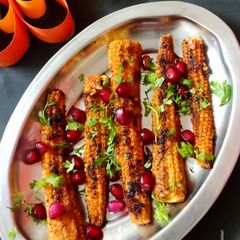 A picture of Masala Butter Babycorn.