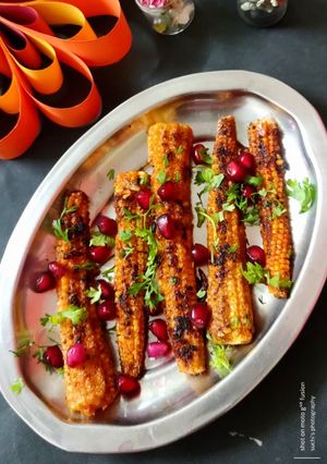 A picture of Masala Butter Babycorn.