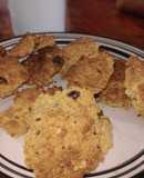 Galletas de harina integral y avena