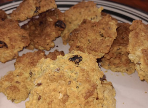 Una foto de Galletas de harina integral y avena
